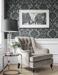 Classic, Trendy and Dramatic Designs in Thibaut's Damask Resource Volume 4